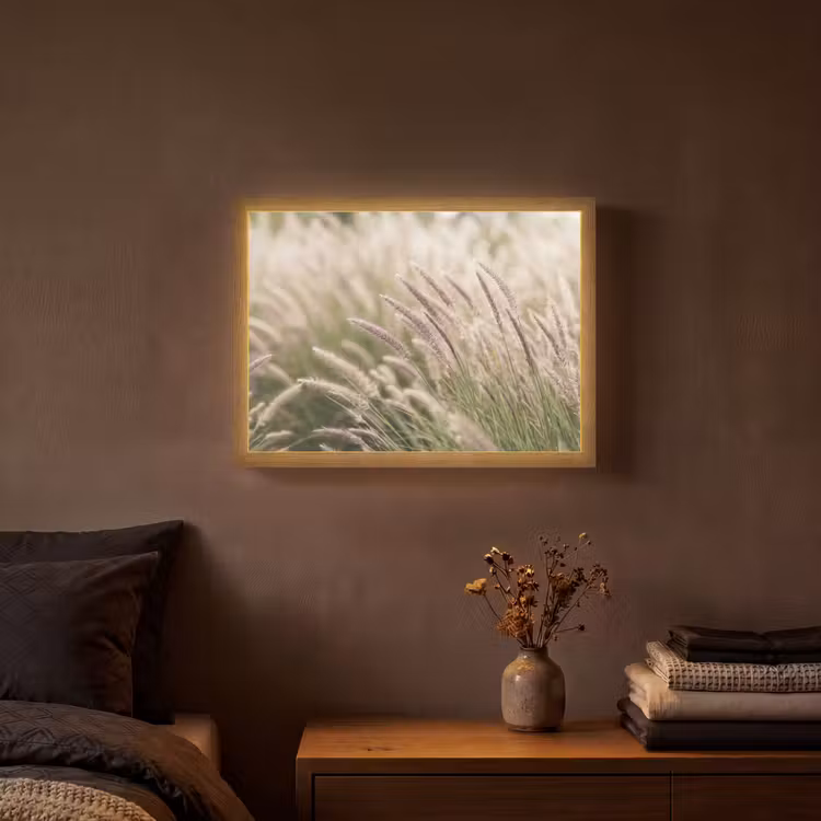 Lightbox - Wandlamp - Gras - Close up - Groen — 3