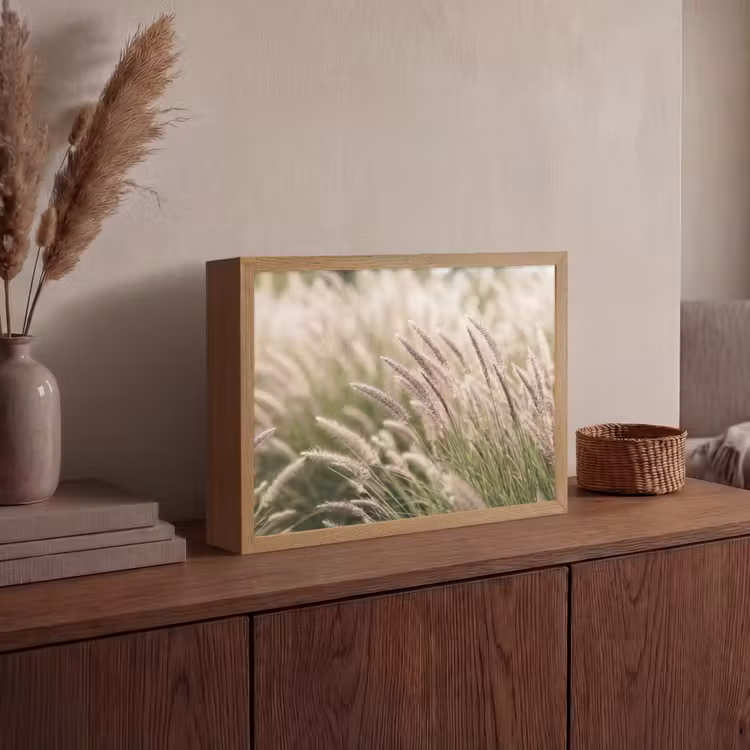 Lightbox - Wandlamp - Gras - Close up - Groen — 4