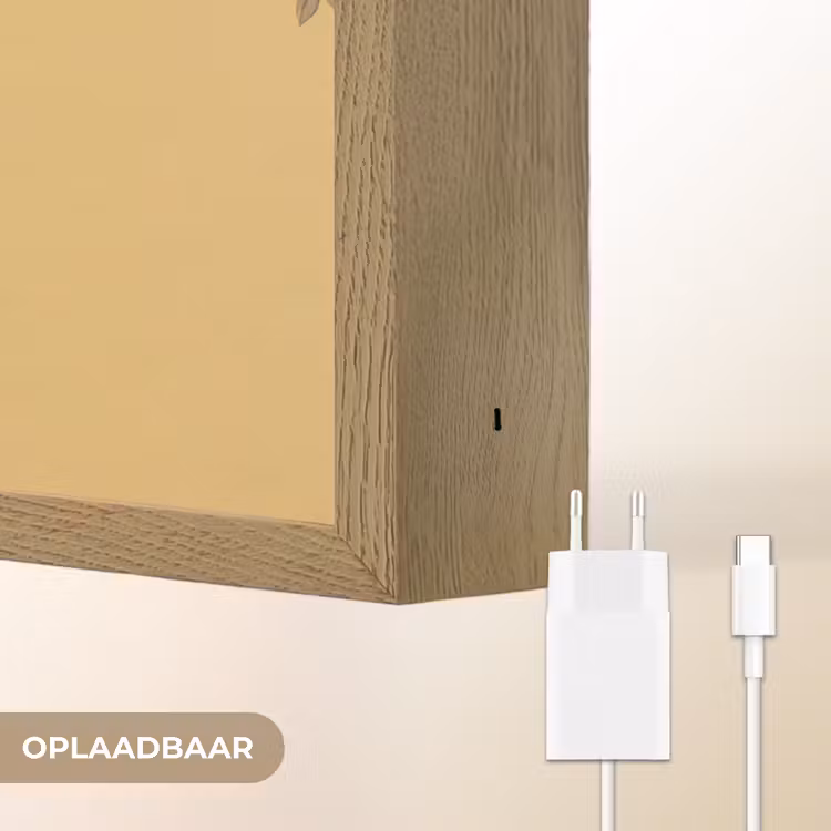 Lightbox - Wandlamp - IJsvogels - Bloesem - Geel — 7