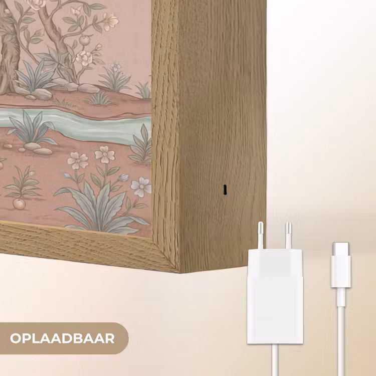 Lightbox - Wandlamp - Nostalgisch - Reigers - Roze — 7