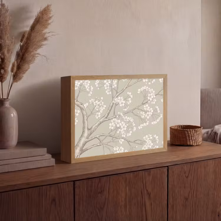 Lightbox - Wandlamp - Sereen - Bloesem - Wit — 4