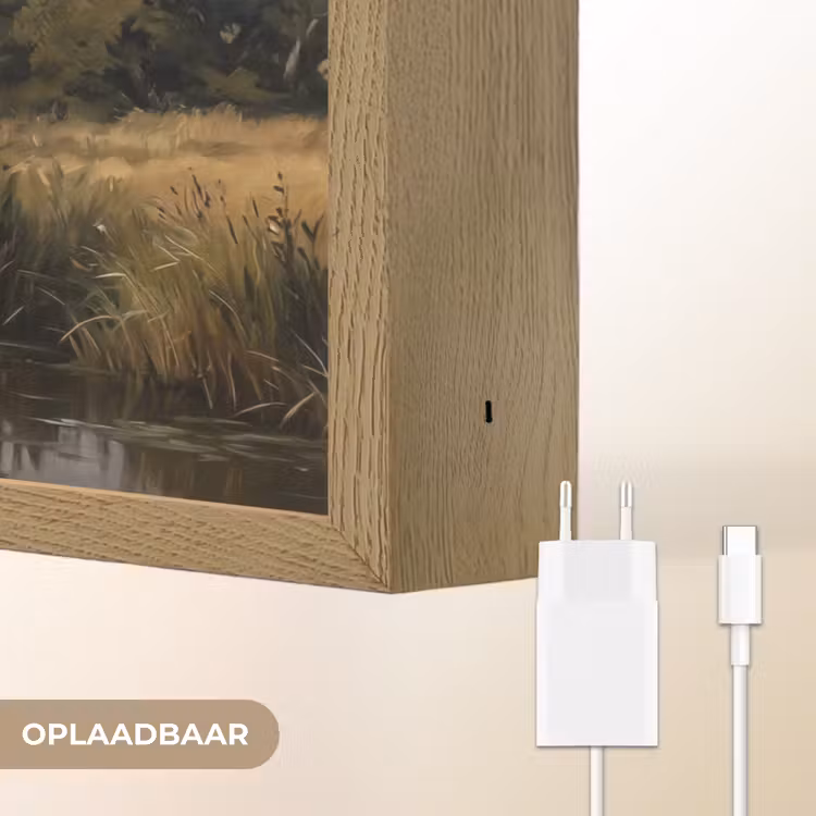 Lightbox - Wandlamp - Eenden - Rivier - Landschap - Vlucht - Nostalgisch — 7