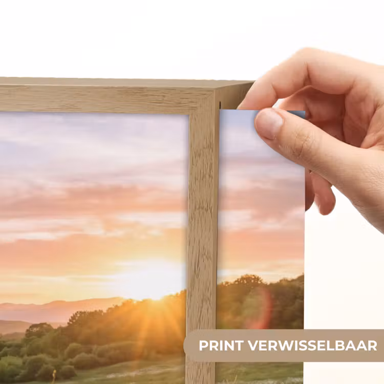 Lightbox - Wandlamp - Madelief - Veld - Heuvels - Groen — 5