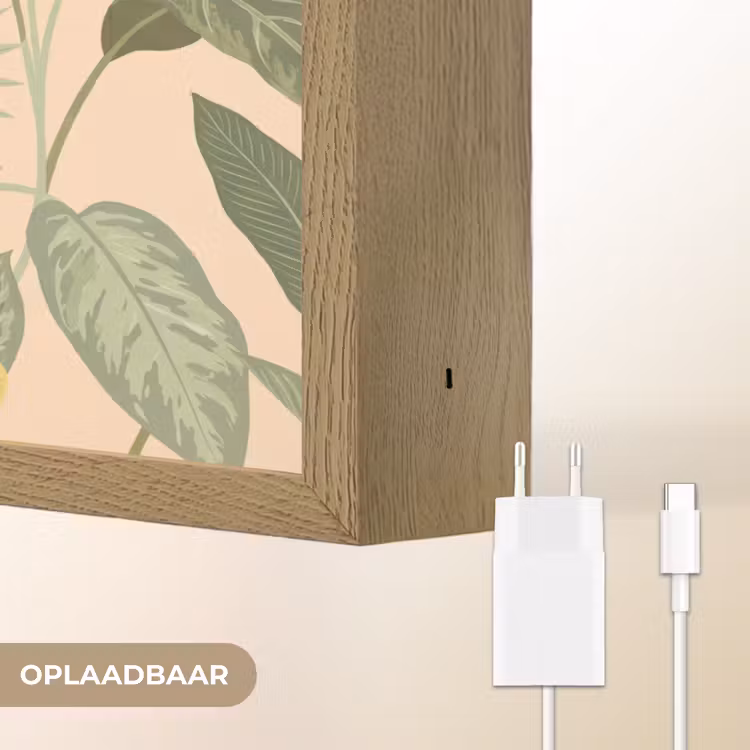 Lightbox - Wandlamp - Patroon - Bloemen - Kleurrijk — 7