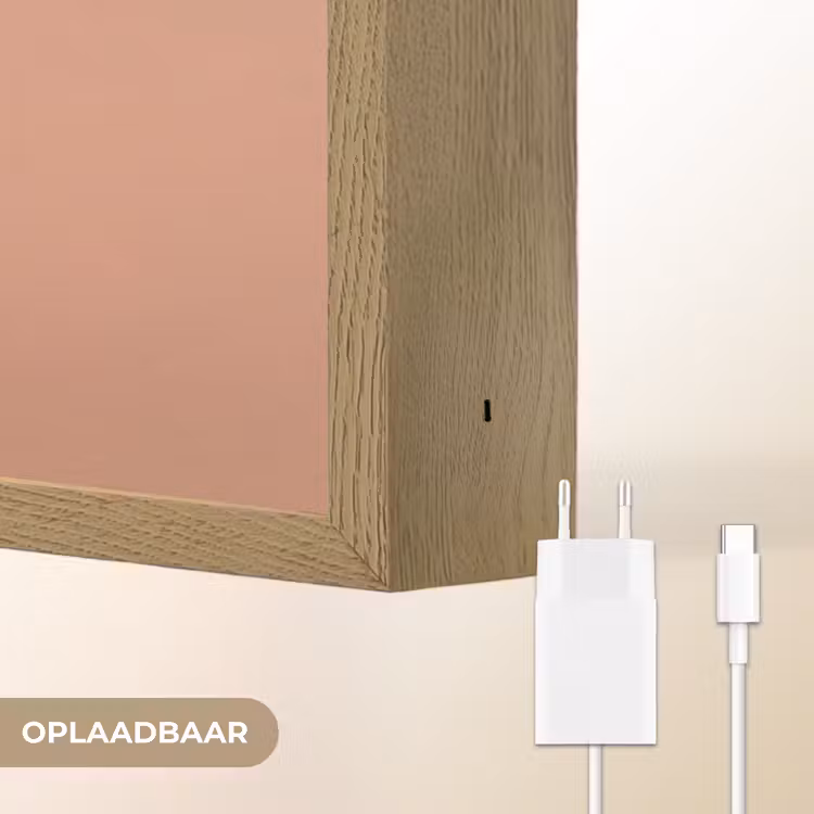 Lightbox - Wandlamp - Roodborst - Natuur - Roze — 7