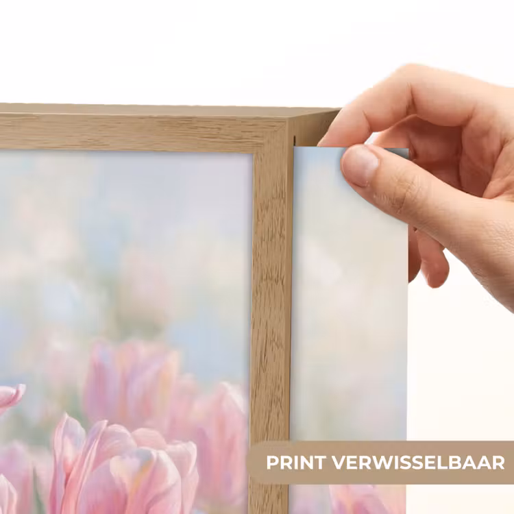 Lightbox - Wandlamp - Tulpen - Veld - Lente - Roze — 5