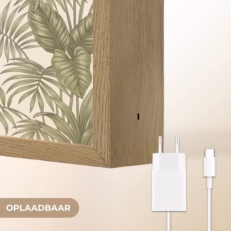 Lightbox - Wandlamp - Vogels - Tropisch - Botanisch - Roze — 7