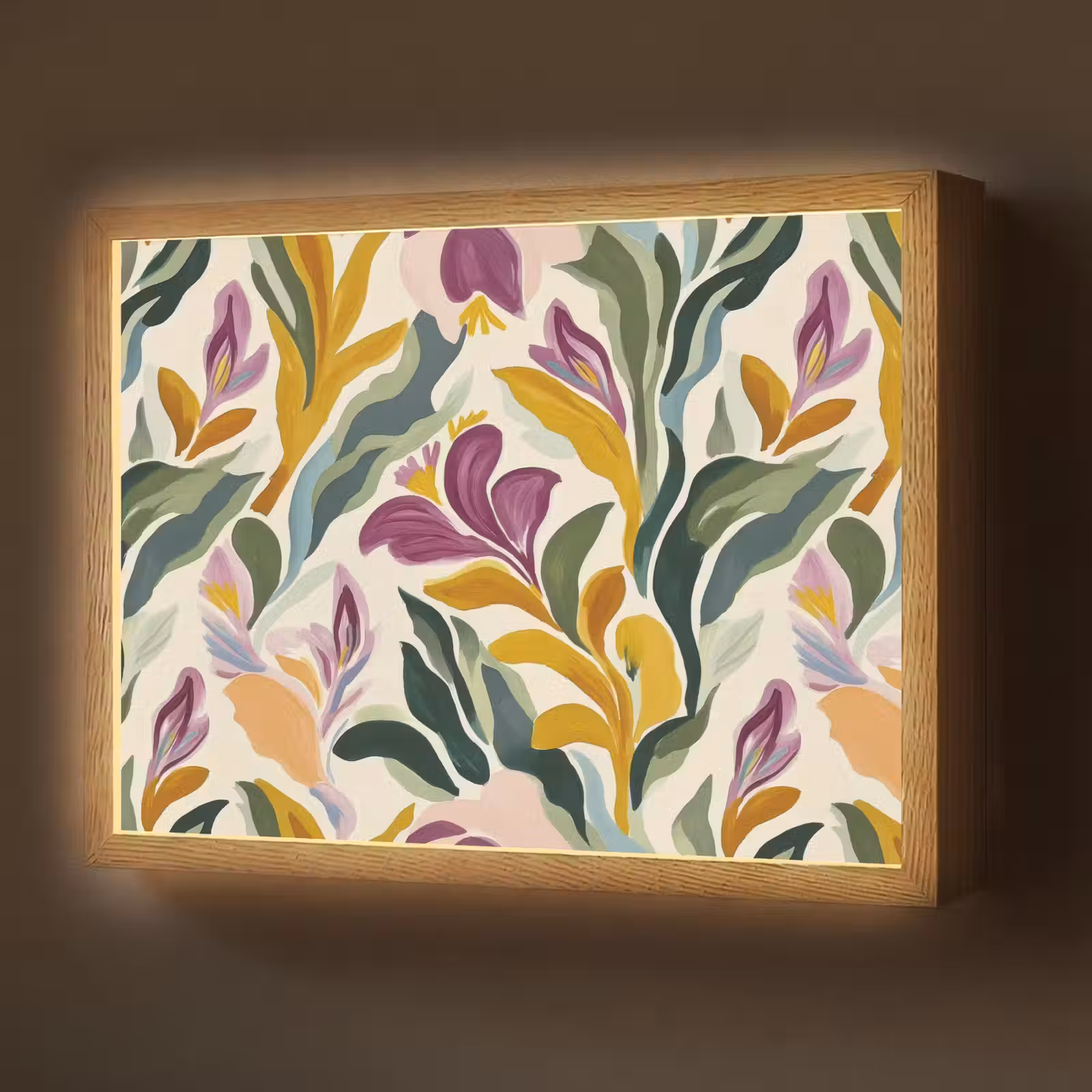 Lightbox - Wandlamp - Modern - Abstract - Kleurrijk — 1