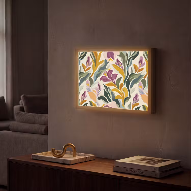 Lightbox - Wandlamp - Modern - Abstract - Kleurrijk — 2
