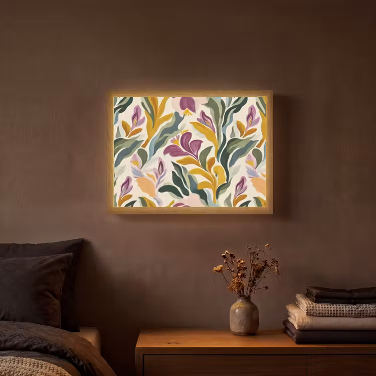 Lightbox - Wandlamp - Modern - Abstract - Kleurrijk — 3