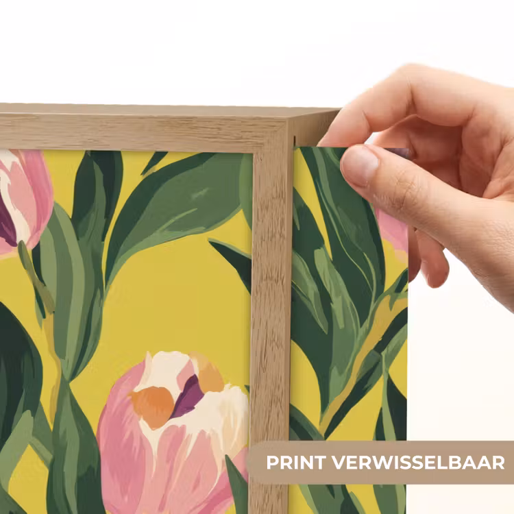 Lightbox - Wandlamp - Tulpen - Botanisch - Geel — 5