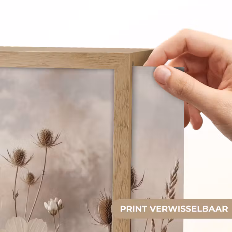 Lightbox - Wandlamp - Wilde bloemen - Botanisch - Vintage - Natuur - Rustiek — 5