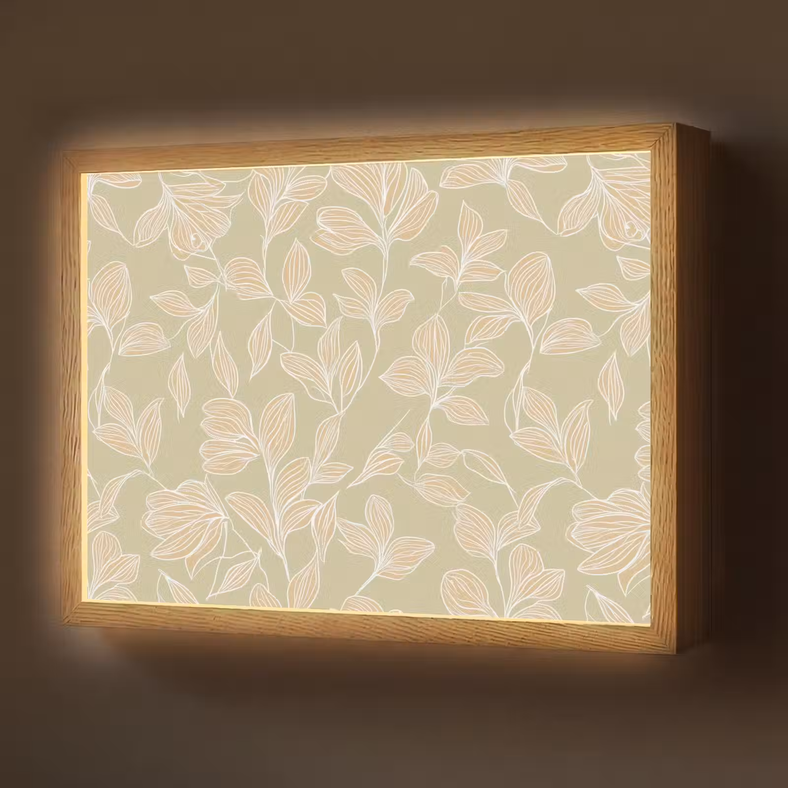 Lightbox - Wandlamp - Organisch - Subtiel - Groen — 1