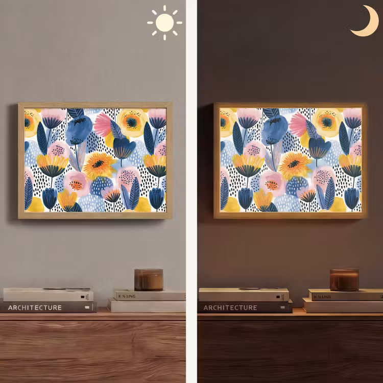Lightbox - Wandlamp - Creatief - Patroon - Kleurrijk — 6
