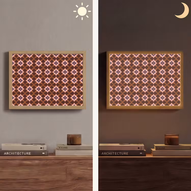 Lightbox - Wandlamp - Geometrisch - Sierlijk - Bruin — 6