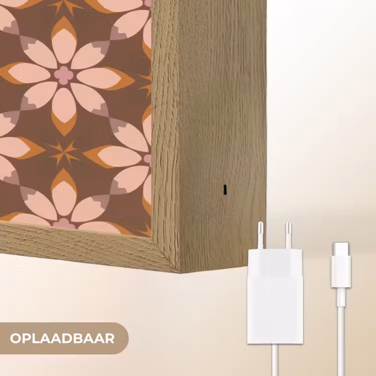 Lightbox - Wandlamp - Klassiek - Retro - Bruin — 7