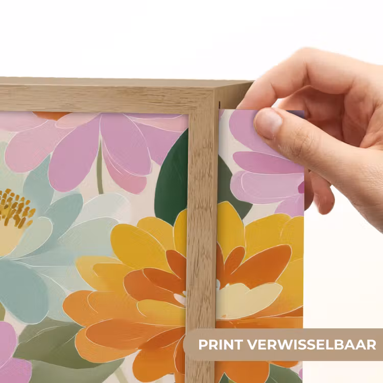 Lightbox - Wandlamp - Lelies - Aquarel - Pastel — 5