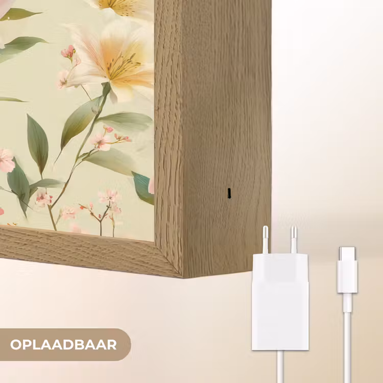 Lightbox - Wandlamp - Lelies - Sereen - Kleurrijk — 7