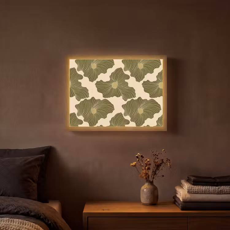 Lightbox - Wandlamp - Modern - Abstract - Groen — 3