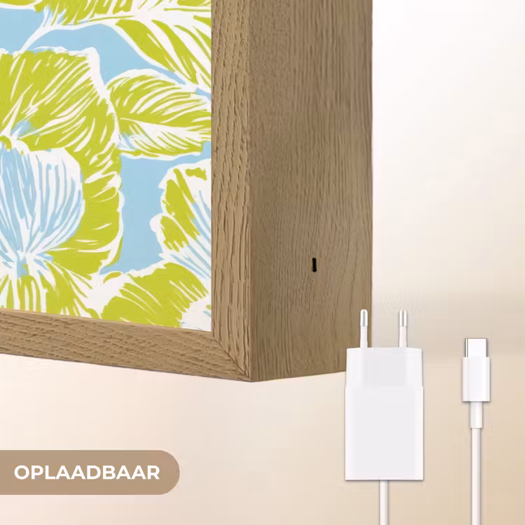 Lightbox - Wandlamp - Modern - Bloemen - Groen — 7