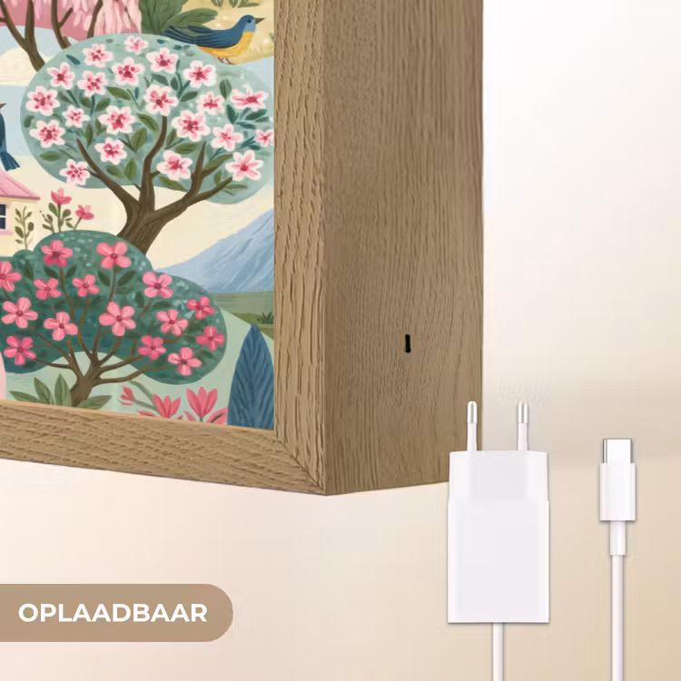 Lightbox - Wandlamp - Nostalgisch - Idyllisch - Kleurrijk — 7