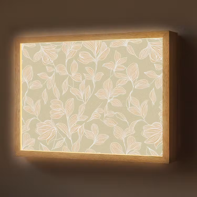 Lightbox - Wandlamp - Organisch - Subtiel - Groen — 1
