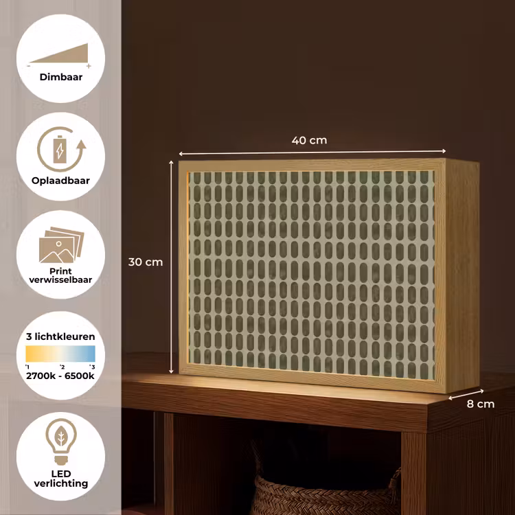 Lightbox - Wandlamp - Ritmisch - Effect - Groen — 10