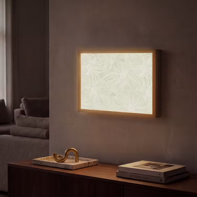 Lightbox - Wandlamp - Sereen - Bloemen - Groen — 2