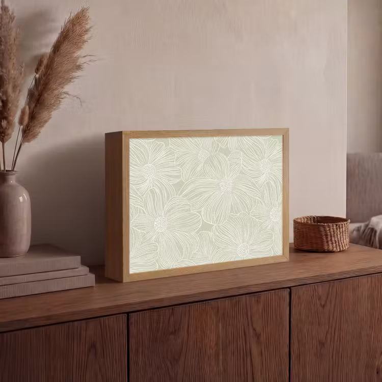 Lightbox - Wandlamp - Sereen - Bloemen - Groen — 4