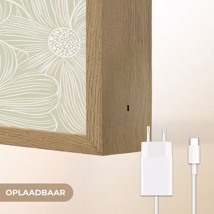 Lightbox - Wandlamp - Sereen - Bloemen - Groen — 7