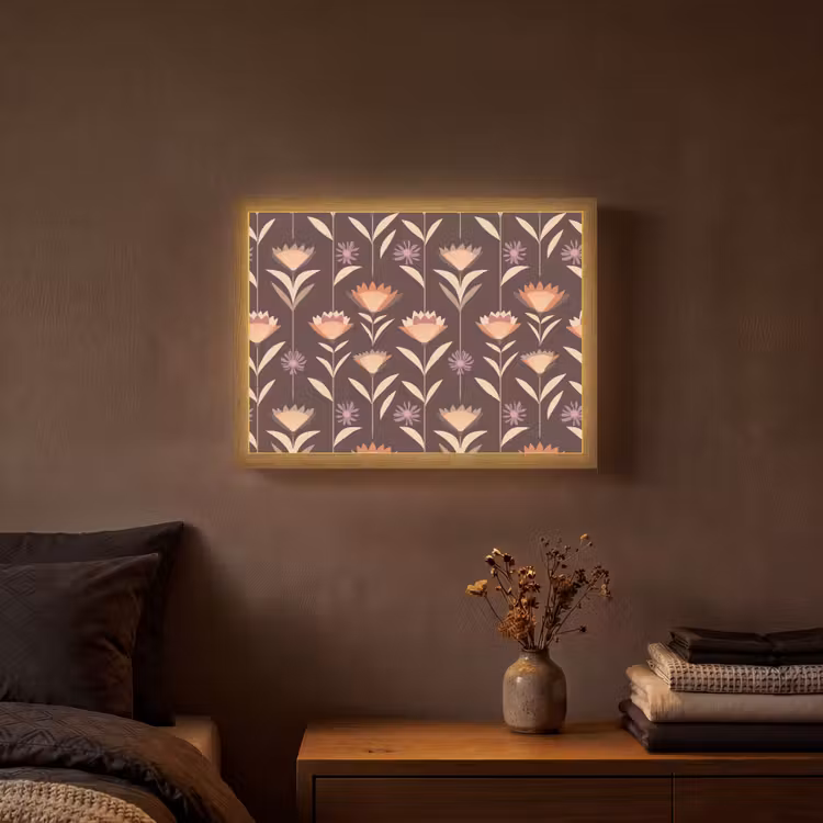 Lightbox - Wandlamp - Elegant - Retro - Bruin — 3