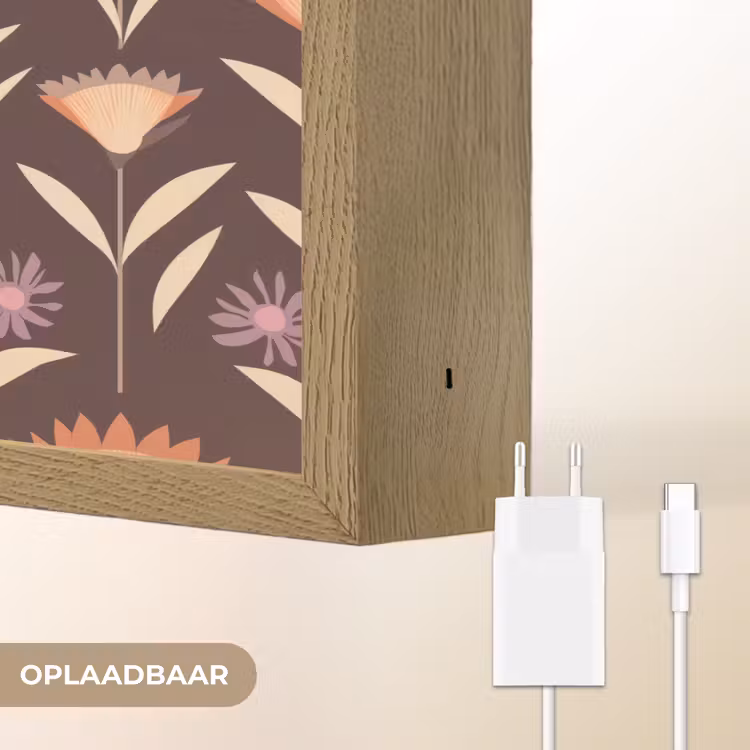 Lightbox - Wandlamp - Elegant - Retro - Bruin — 7