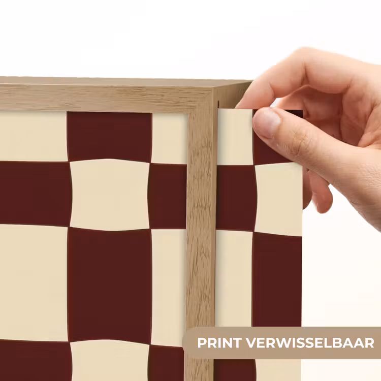 Lightbox - Wandlamp - Retro - Patroon - Bruin — 5