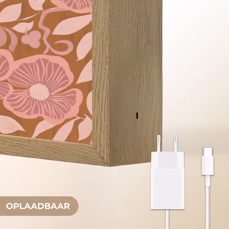 Lightbox - Wandlamp - Sfeer - Bloemen - Roze — 7