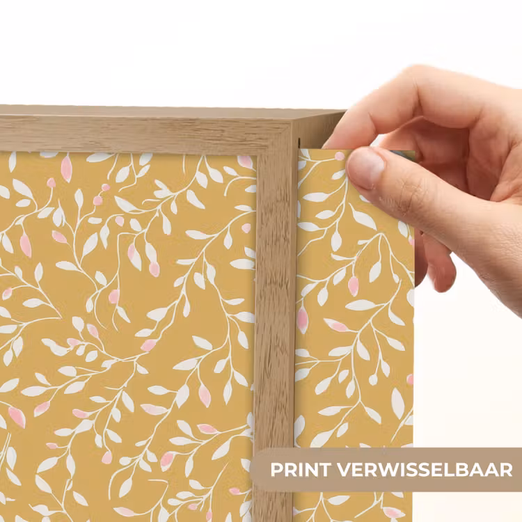 Lightbox - Wandlamp - Takjes - Patroon - Oker — 5