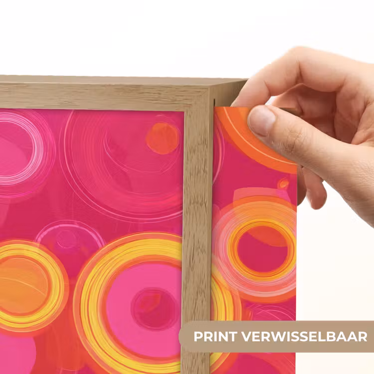 Lightbox - Wandlamp - Cirkels - Design - Kleurrijk — 5