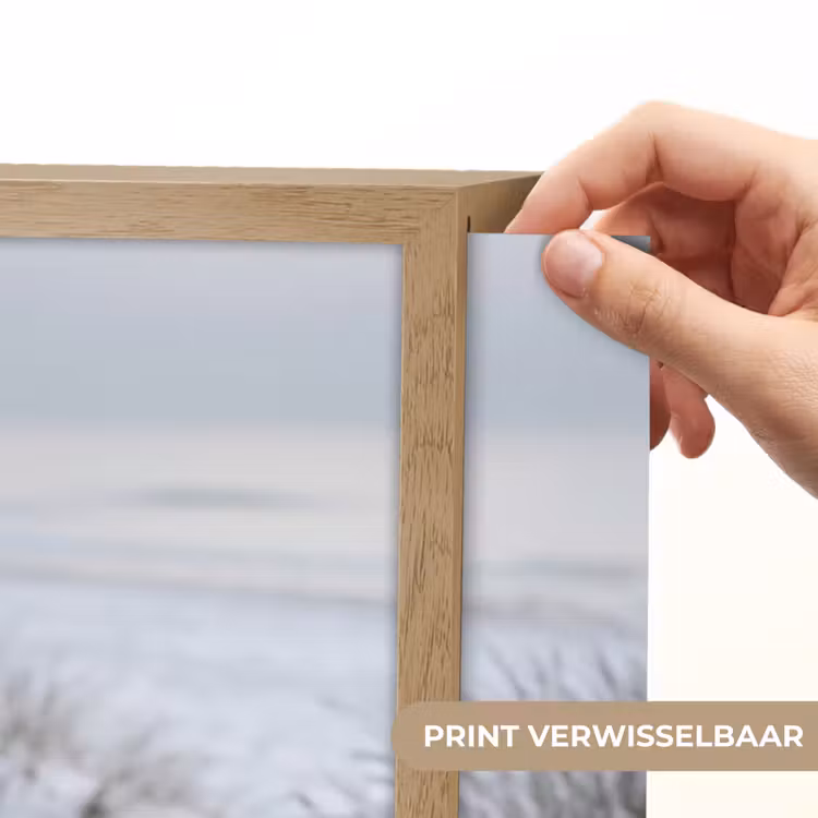 Lightbox - Wandlamp - Duinen - Sneeuw - Strand - Winter - Serene — 5