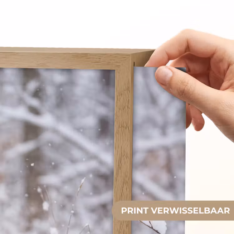 Lightbox - Wandlamp - Hert - Sneeuw - Bos - Dieren - Vertederend — 5