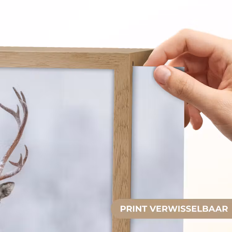 Lightbox - Wandlamp - Rendier - Gewei - Toendra - Sneeuw - Wild — 5
