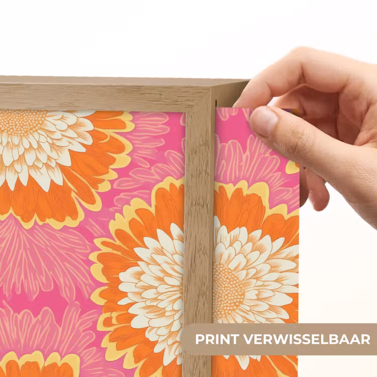Lightbox - Wandlamp - Retro - Bloemen - Kleurrijk — 5