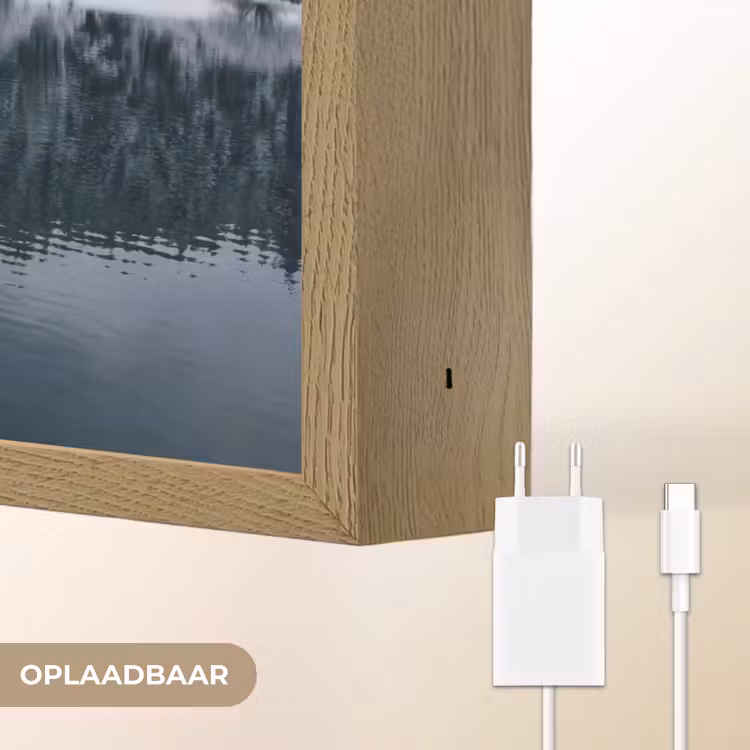 Lightbox - Wandlamp - Steiger - Meer - Sneeuw - Bergen - Rustgevend — 7