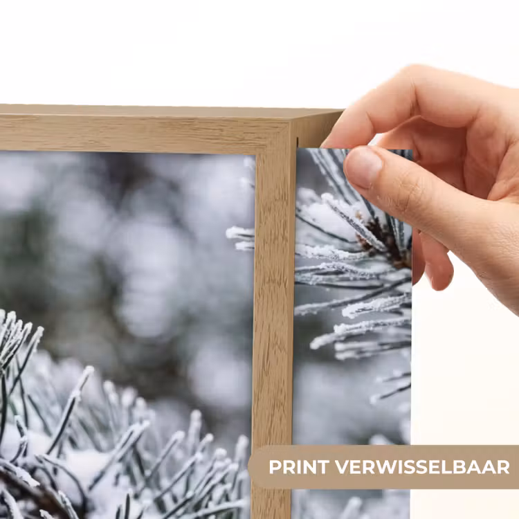 Lightbox - Wandlamp - Dennenappel - Tak - Sneeuw - Winter - Sfeervol — 5