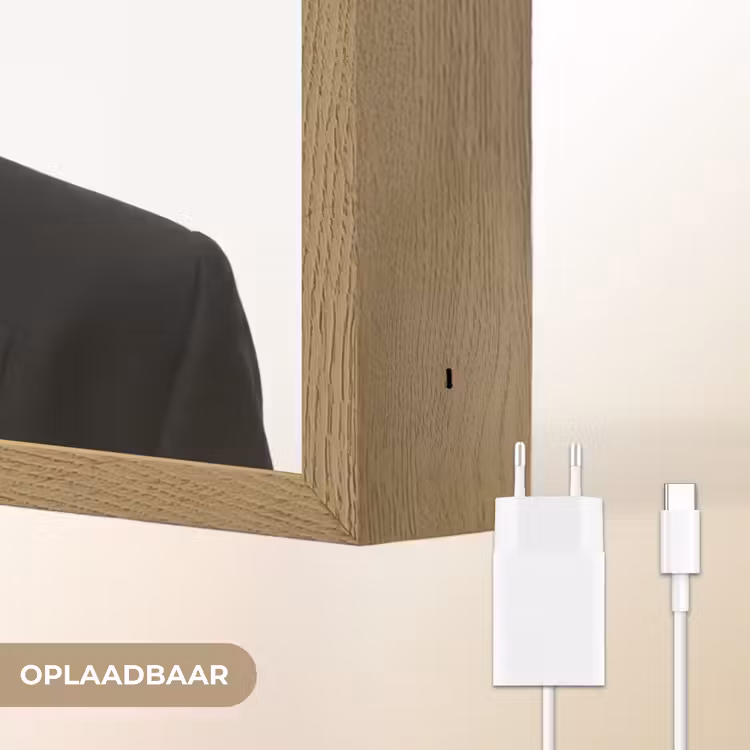 Lightbox - Wandlamp - Portret - Pak - Roken - Zwart - Wit - Stoer — 7