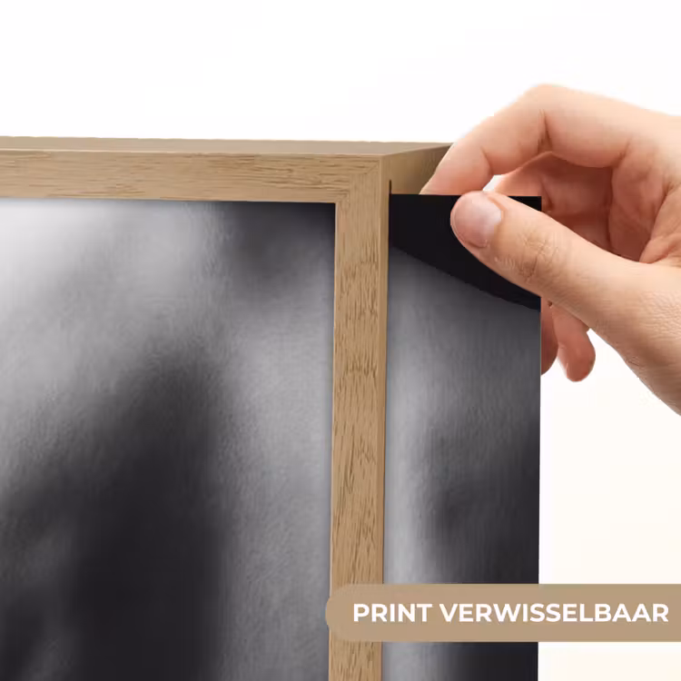 Lightbox - Wandlamp - Schouder - Zijde - Rug - Zwart - Wit - Elegant — 5