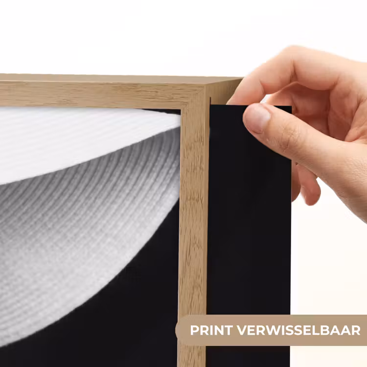 Lightbox - Wandlamp - Vrouw - Hoed - Hand - Zwart - Wit - Klassiek — 5