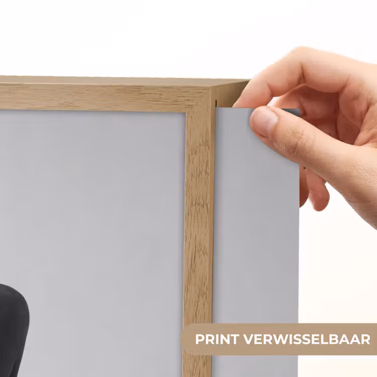 Lightbox - Wandlamp - Vrouw - Rug - Textuur - Zwart - Wit - Elegant — 5