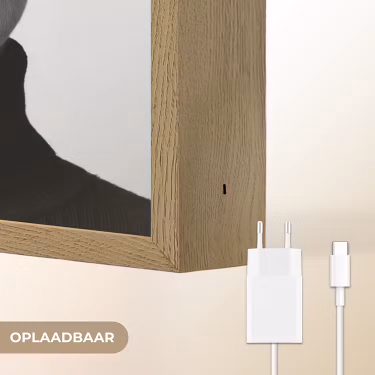 Lightbox - Wandlamp - Vrouw - Schaduw - Zwart - Wit - Mysterieus — 7