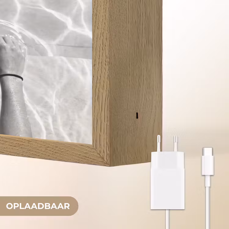 Lightbox - Wandlamp - Zwembad - Hoed - Water - Zwart - Wit - Zomers — 7