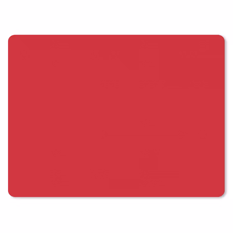 Muismat - Crimson - Velvet - Rood — 1