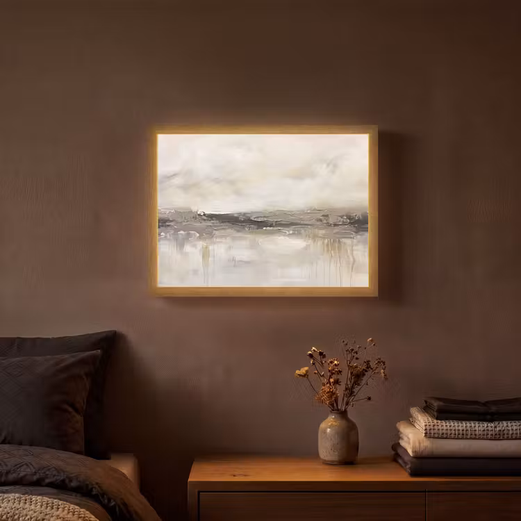 Lightbox - Wandlamp - Landschap - Horizon - Natuur - Abstract - Neutraal — 3